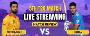India vs Zimbabwe, Fifth T20 | Live Streaming and Match Review