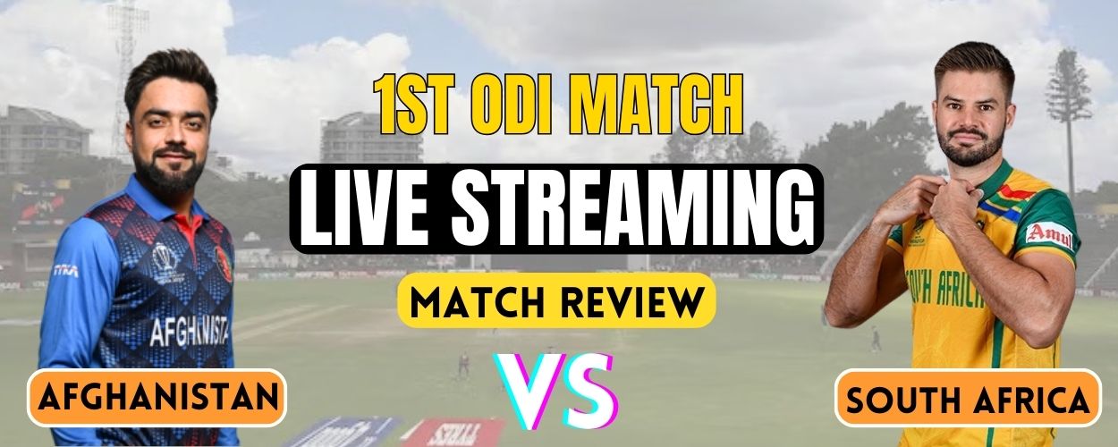 AFG vs RSA 1st ODI | Live Streaming and Match Review