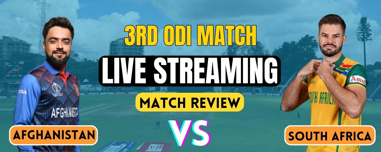 AFG vs SA, 3rd ODI | Live Streaming and Match Review