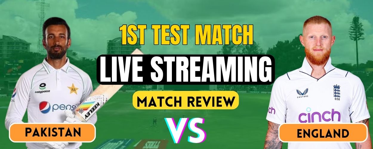 PAK vs ENG, 1st Test | Live Streaming and Match Review