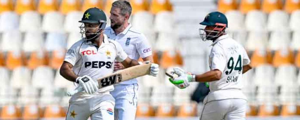 Multan Test: Pakistan scored 328 for four against England on Day 1