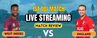 ENG vs WI, 1st ODI | Live Streaming and Match details