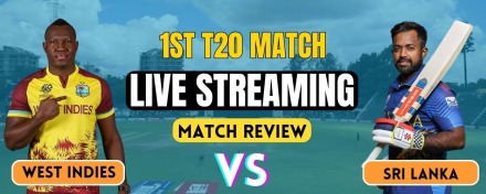 WI vs SL 1st T20, 2024 | Live Streaming, Playing XI and Match Details