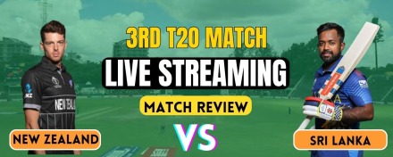 SL vs NZ, 3rd T20 | Live Streaming and Match Details