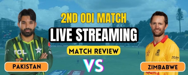 PAK vs ZIM, 2nd ODI | Live Streaming and Match Details