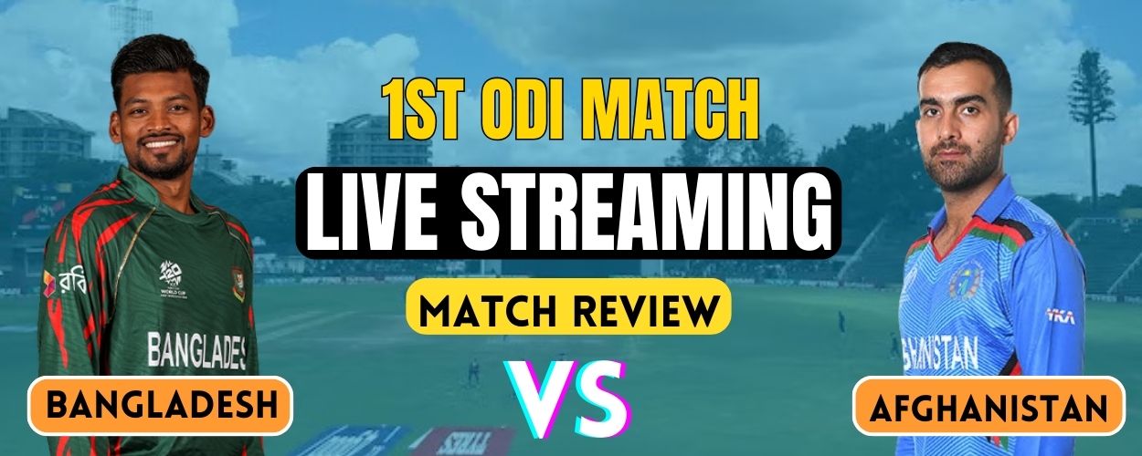 BAN vs AFG, 1st ODI | Live Streaming and Match Details