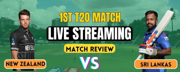 SL vs NZ, 1st T20 | Live Streaming and Match Details