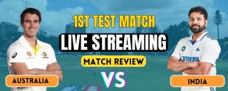 IND vs AUS, 1st Test Match | Live Streaming and Match Details