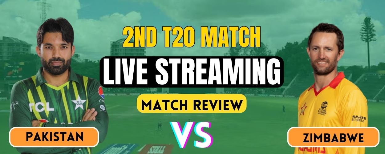 PAK vs ZIM, 2nd T20 | Live Streaming and Match Details