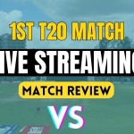 India vs England | Live Streaming and Match Details