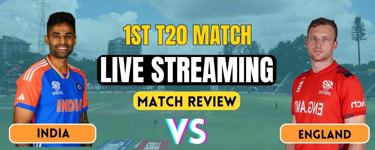 India vs England | Live Streaming and Match Details