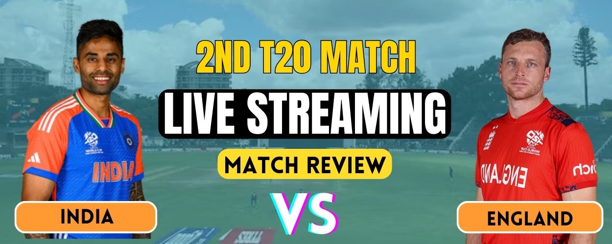 India vs England: | 2nd T20 | Live Streaming