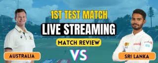 Sri Lanka vs Australia | 1st Test | Live Streaming & Match Details