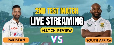 PAK vs SA,2nd Test | Live Streaming and Match Details