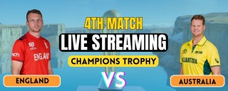 AUS vs ENG | Champions Trophy 2025 | Live Streaming