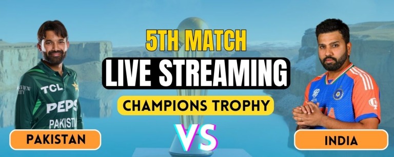 Pakistan vs India | Champions Trophy | Live Streaming