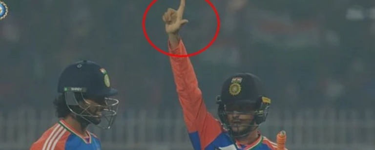 The Secret Behind Indian Opener Abhishek Sharma’s Unique Celebration Revealed