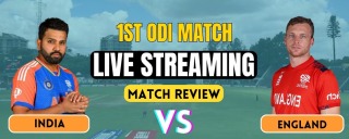 India vs England | 1st ODI | Live Streaming & Match Details