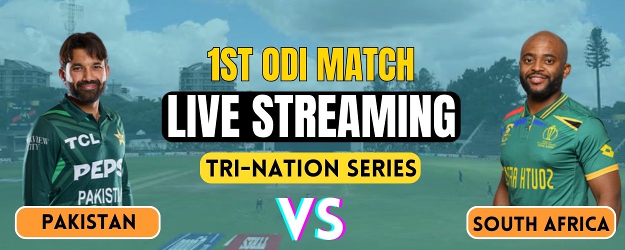 Pakistan vs South Africa | Tri Nation | Live Streaming