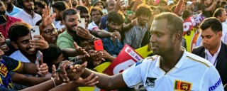 Angelo Mathews Bids Farewell to Test Cricket at Galle, Eyes T20 World Cup Glory