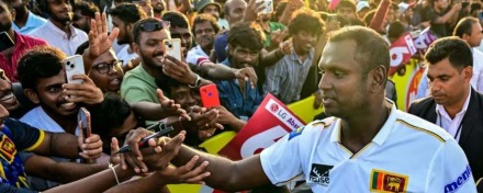 Angelo Mathews Bids Farewell to Test Cricket at Galle, Eyes T20 World Cup Glory