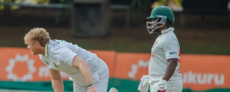 South Africa crush Zimbabwe by 328 runs to take 1-0 series lead