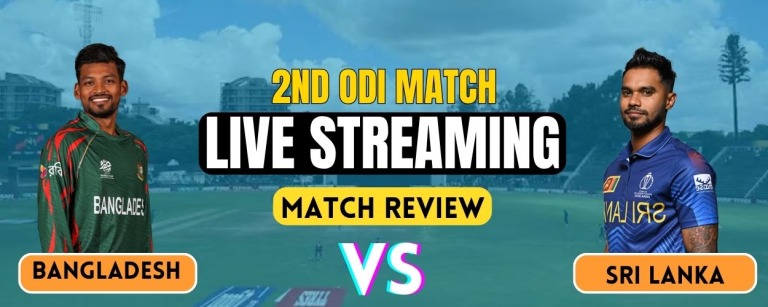 Sri Lanka vs Bangladesh 2nd ODI Live Streaming & Match Prediction